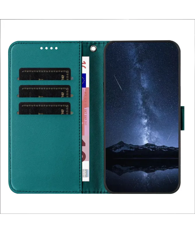 Housse Samsung Galaxy A17 5G Effet Cuir avec Surpiqûres | CLASSIC