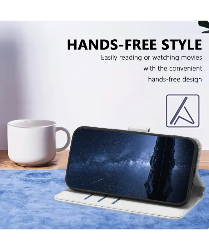 Housse Samsung Galaxy A17 5G Effet Cuir avec Surpiqûres | CLASSIC