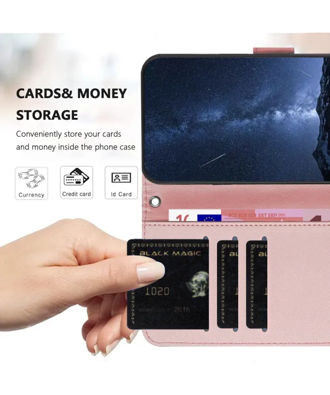 Housse Samsung Galaxy A17 5G Effet Cuir avec Surpiqûres | CLASSIC