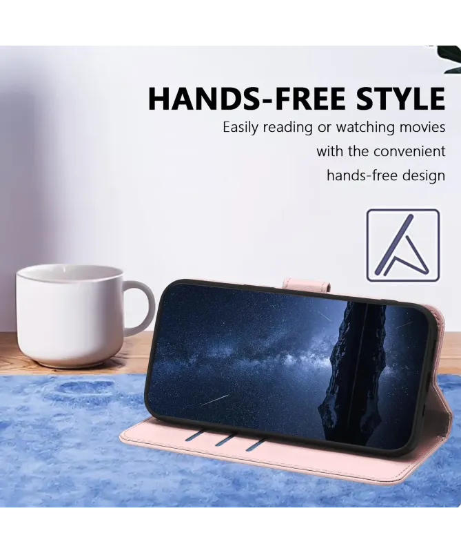 Housse Samsung Galaxy A17 5G Effet Cuir avec Surpiqûres | CLASSIC