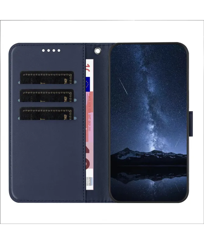 Housse Samsung Galaxy A17 5G Effet Cuir avec Surpiqûres | CLASSIC