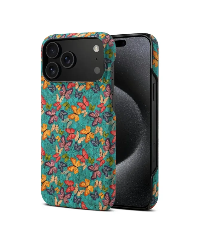 Coque iPhone 17 Pro Max Papillons Colorés