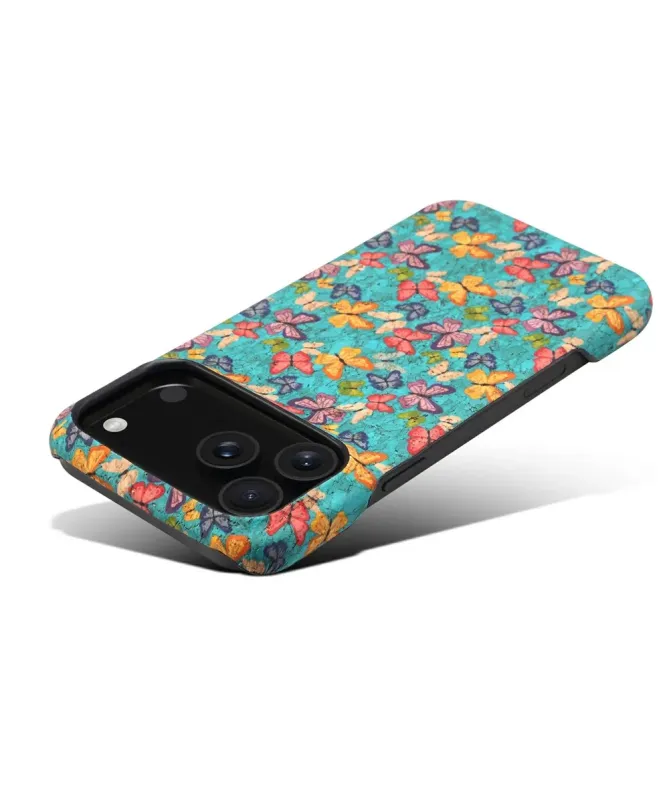 Coque iPhone 17 Pro Max Papillons Colorés