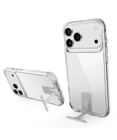 Coque iPhone 17 Pro Max Transparente avec Béquille