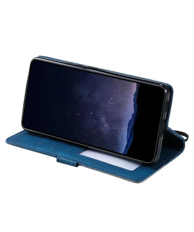 Housse Portefeuille iPhone 17 Pro Max Lignes Géométriques