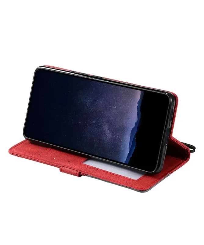 Housse Portefeuille iPhone 17 Pro Max Lignes Géométriques