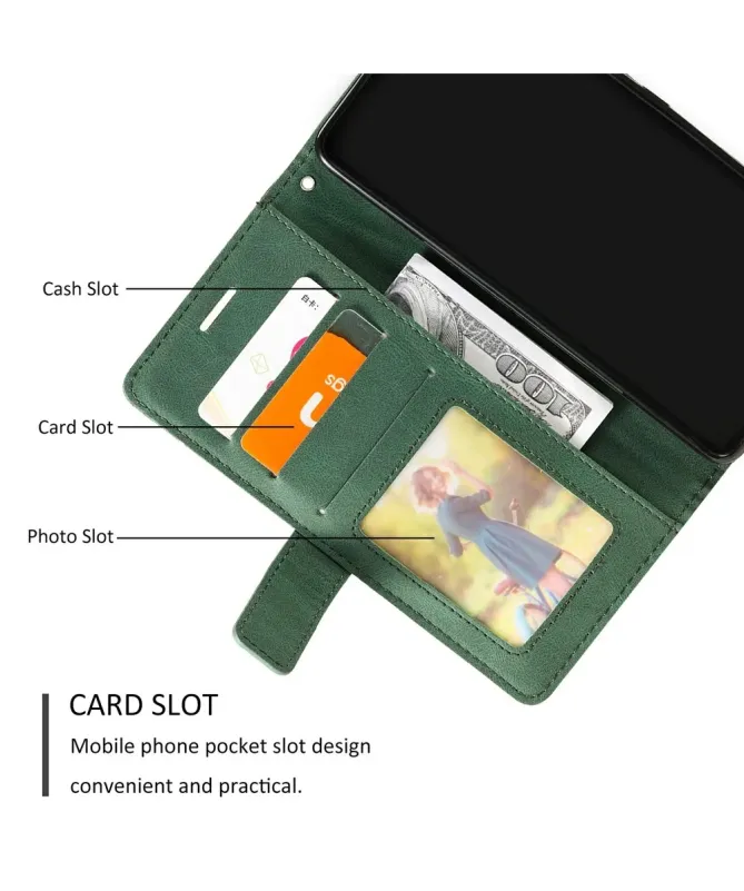 Housse Portefeuille iPhone 17 Pro Max Lignes Géométriques