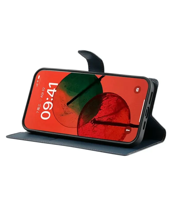 Housse iPhone 17 Pro Max Motif Points avec Porte-carte