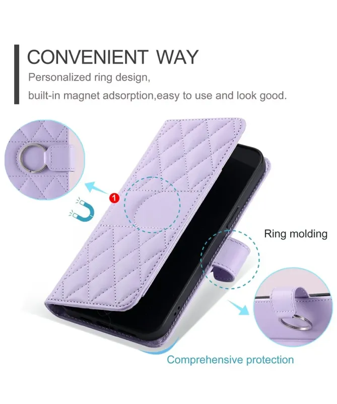 Housse iPhone 17 Pro Max Matelassée Bandoulière