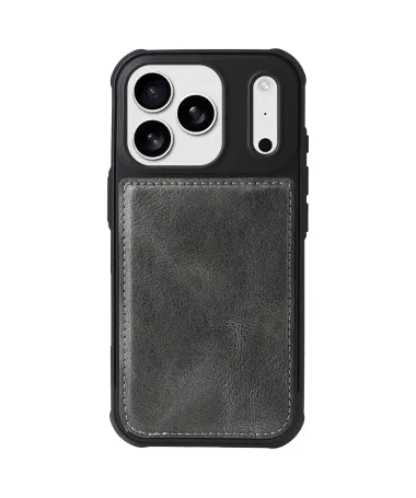 Housse iPhone 17 Pro Max Portefeuille Zippé Détachable