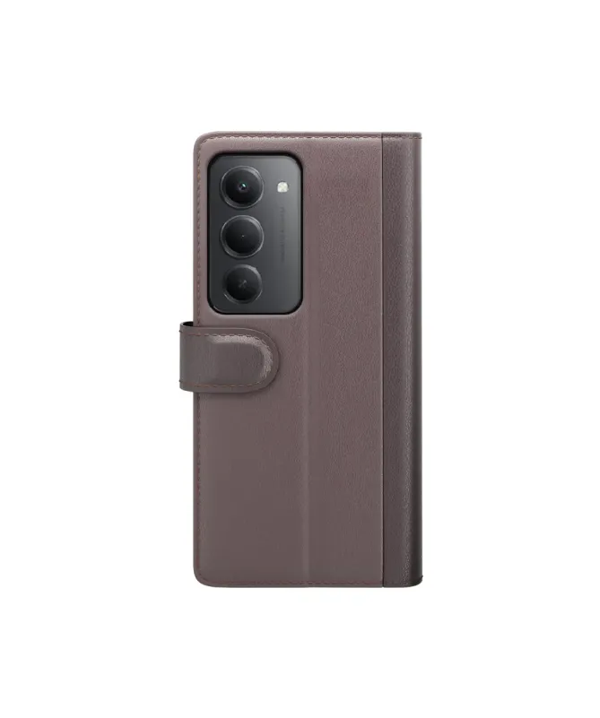 Étui Xiaomi Redmi 15 4G/5G portefeuille en cuir premium