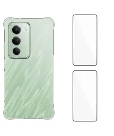 Pack Xiaomi Redmi 15 4G | Coque Coins Renforcés Transparente avec 2 Ve