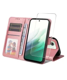 Housse Xiaomi Redmi 15 4G Portefeuille avec Verre Trempé