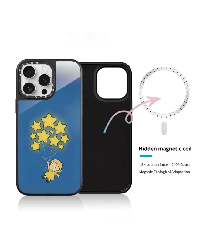 Coque iPhone 16 Pro Max Enfant Étoiles