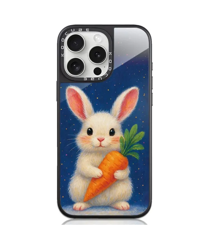 Coque iPhone 16 Pro Max Lapin et sa Carotte