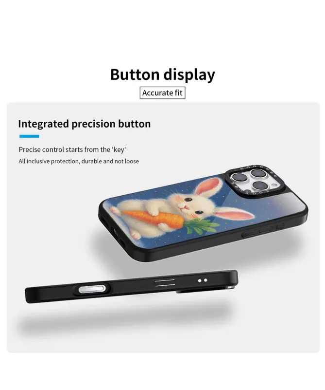 Coque iPhone 16 Pro Max Lapin et sa Carotte