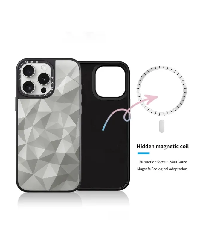 Coque iPhone 16 Pro Max Prisme Géométrique