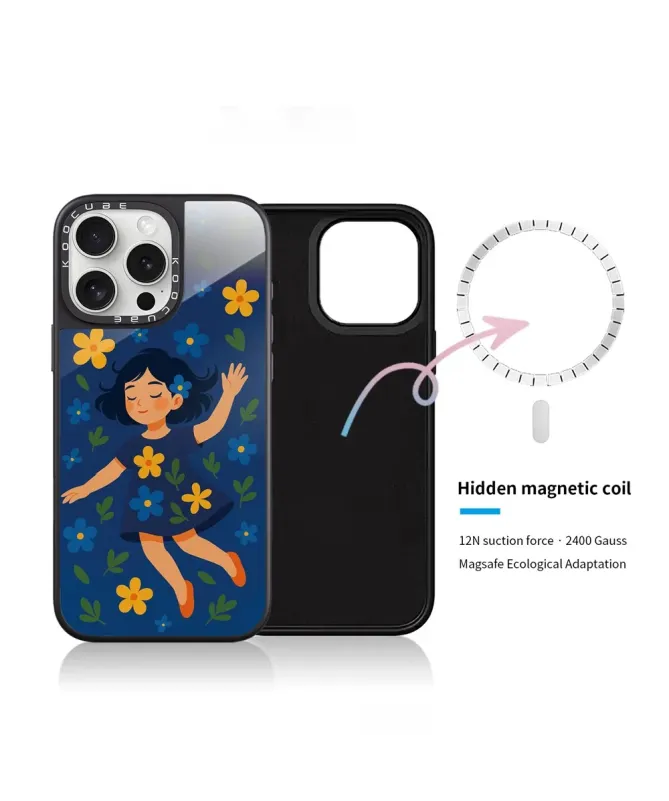 Coque iPhone 16 Pro Max Rêve Floral