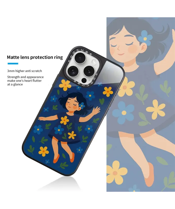 Coque iPhone 16 Pro Max Rêve Floral