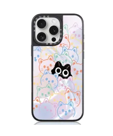 Coque iPhone 16 Pro Max Chats Kawaii Pastel