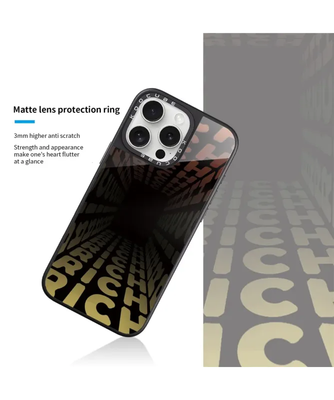 Coque iPhone 16 Pro Max Rich 3D Perspective
