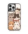 Coque iPhone 16 Pro Max Famille Lapin