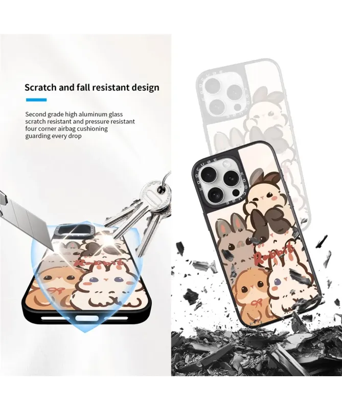 Coque iPhone 16 Pro Max Famille Lapin