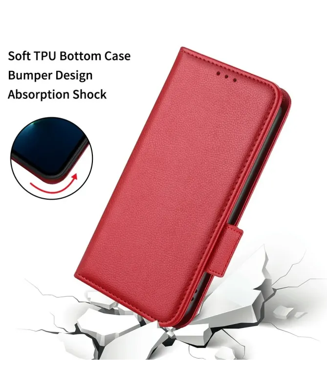 Housse Xiaomi Redmi 15 4G effet cuir à Lanière | FOLKEN