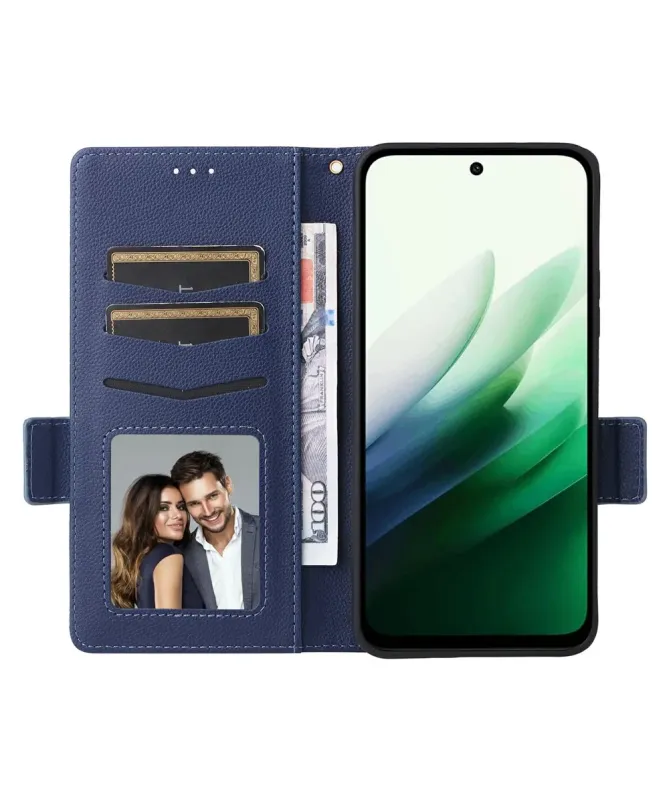 Housse Xiaomi Redmi 15 4G effet cuir à Lanière | FOLKEN