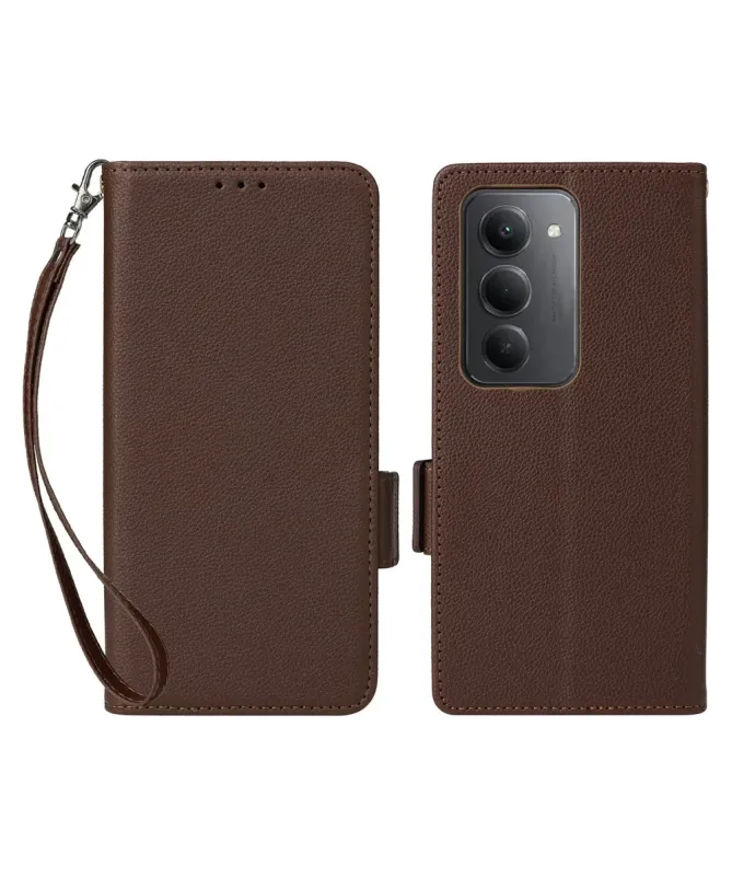 Housse Xiaomi Redmi 15 4G effet cuir à Lanière | FOLKEN