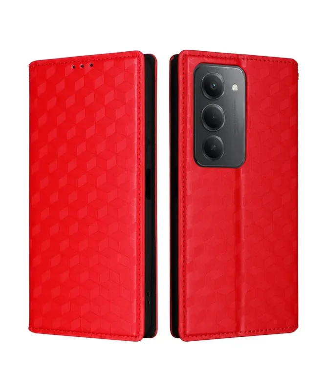 Housse Xiaomi Redmi 15 4G flip cover design géométrie