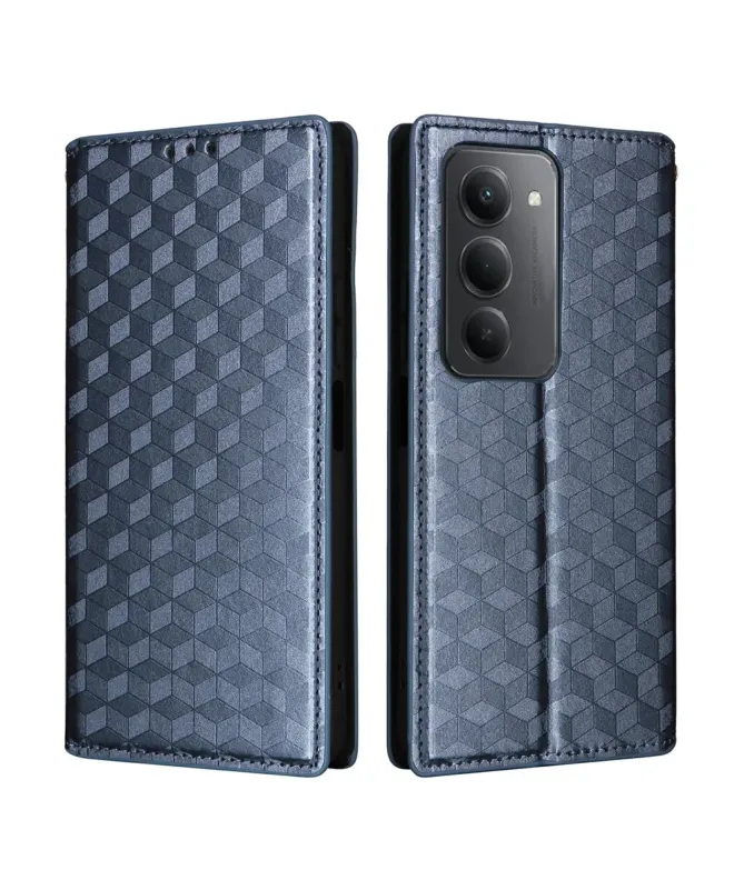 Housse Xiaomi Redmi 15 4G flip cover design géométrie