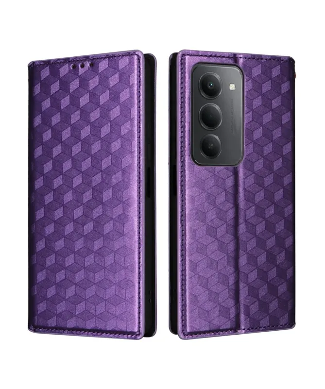 Housse Xiaomi Redmi 15 4G flip cover design géométrie