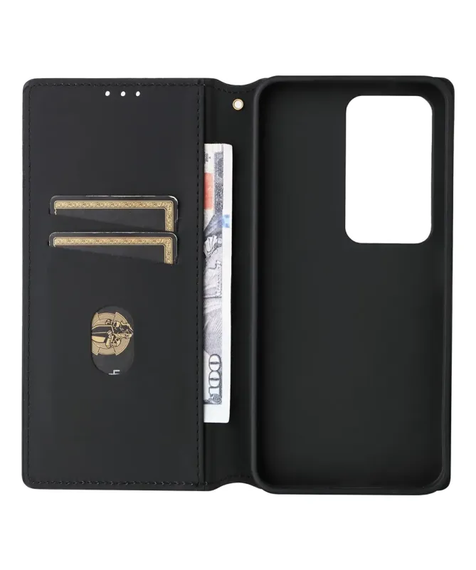 Housse Xiaomi Redmi 15 4G flip cover design géométrie