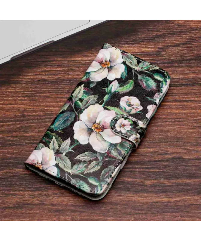 Housse Xiaomi Redmi 15 4G Fleurs d'Églantier