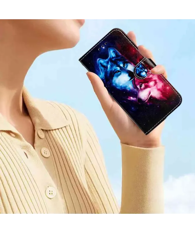 Housse Xiaomi Redmi 15 4G Loups Galactiques