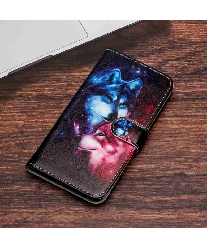 Housse Xiaomi Redmi 15 4G Loups Galactiques