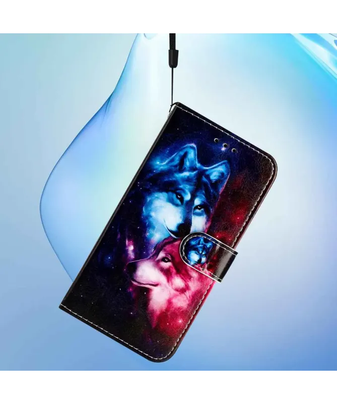 Housse Xiaomi Redmi 15 4G Loups Galactiques
