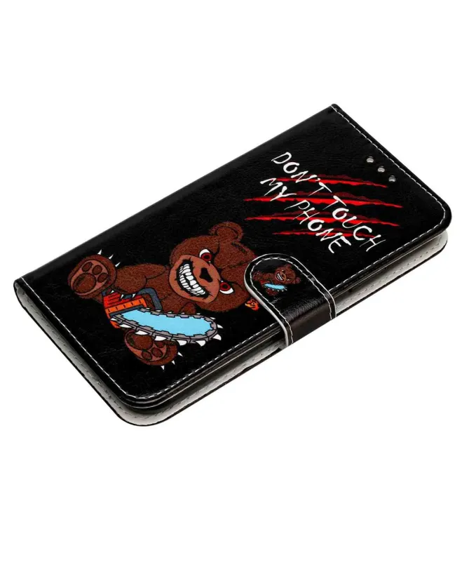Housse Xiaomi Redmi 15 4G Ours Tronçonneuse