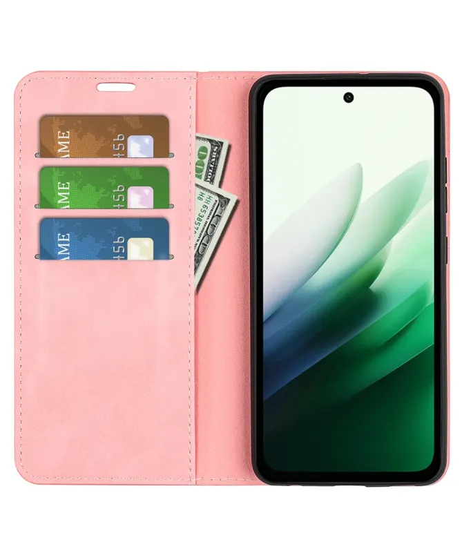 Étui Xiaomi Redmi 15 4G simili cuir fonction stand