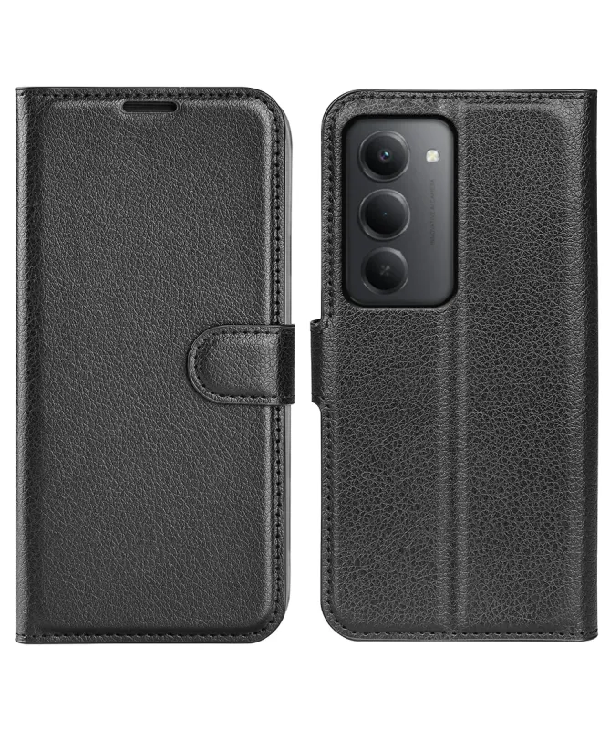 Housse Xiaomi Redmi 15 4G portefeuille style cuir