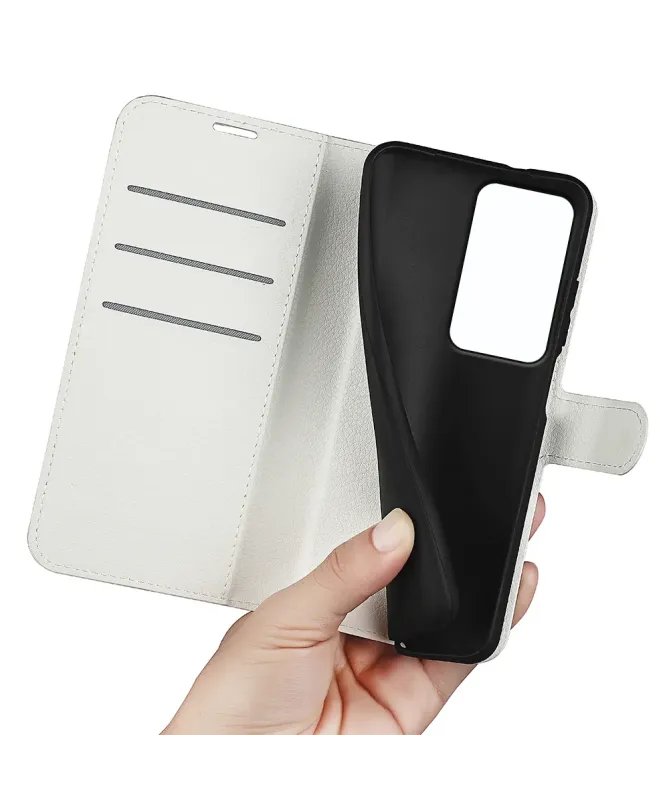 Housse Xiaomi Redmi 15 4G portefeuille style cuir