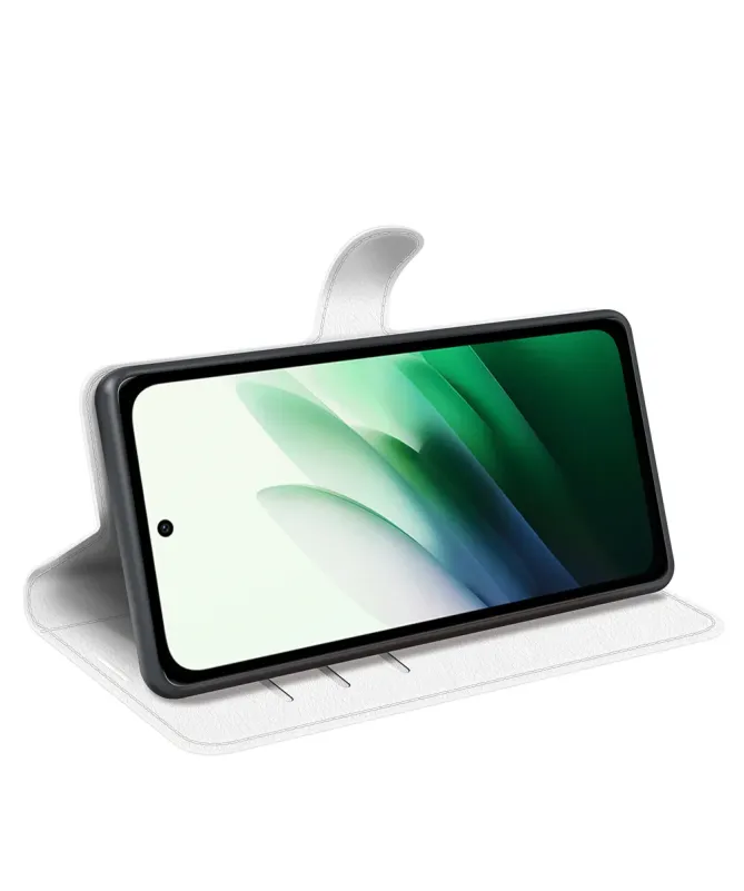 Housse Xiaomi Redmi 15 4G portefeuille style cuir