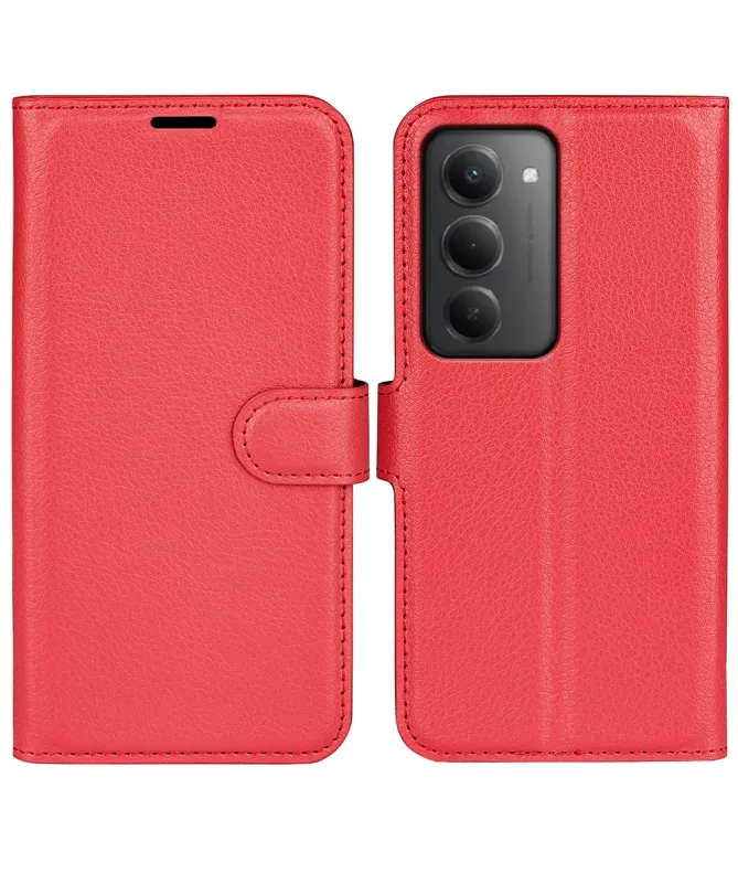 Housse Xiaomi Redmi 15 4G portefeuille style cuir