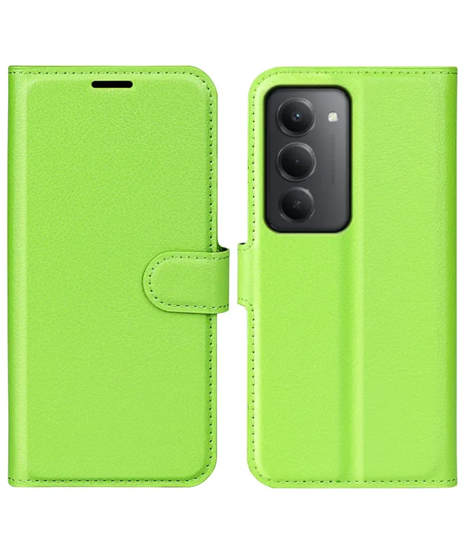 Housse Xiaomi Redmi 15 4G portefeuille style cuir