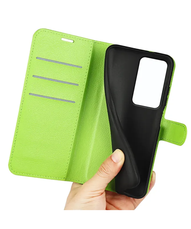 Housse Xiaomi Redmi 15 4G portefeuille style cuir