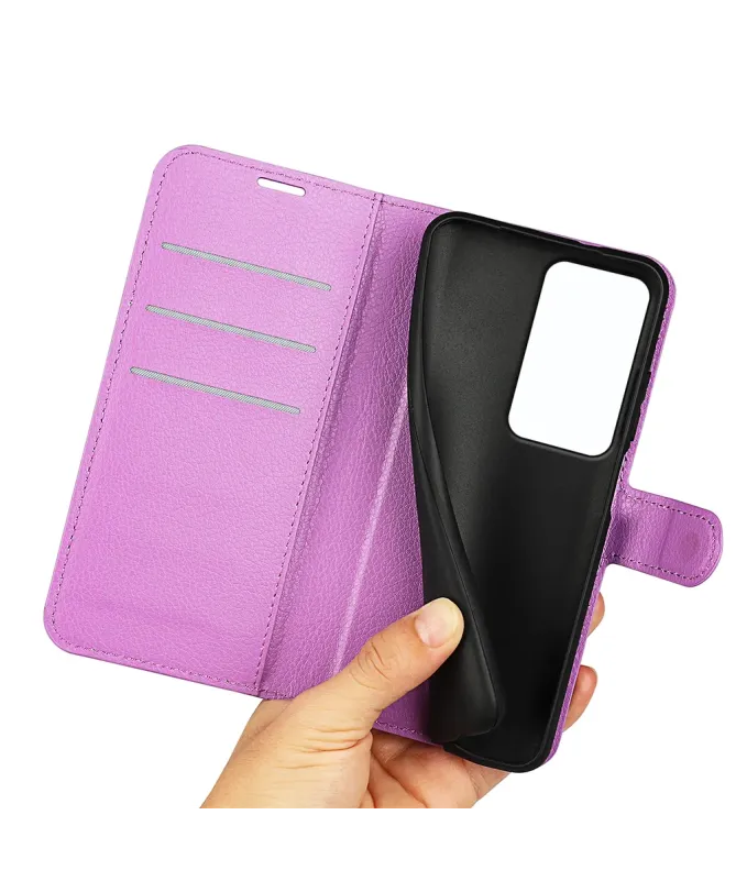 Housse Xiaomi Redmi 15 4G portefeuille style cuir