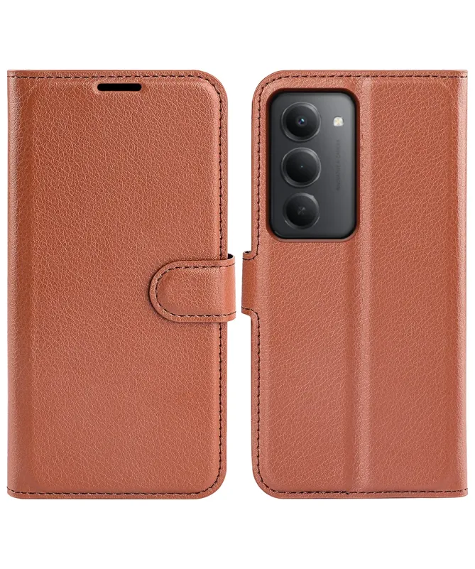 Housse Xiaomi Redmi 15 4G portefeuille style cuir