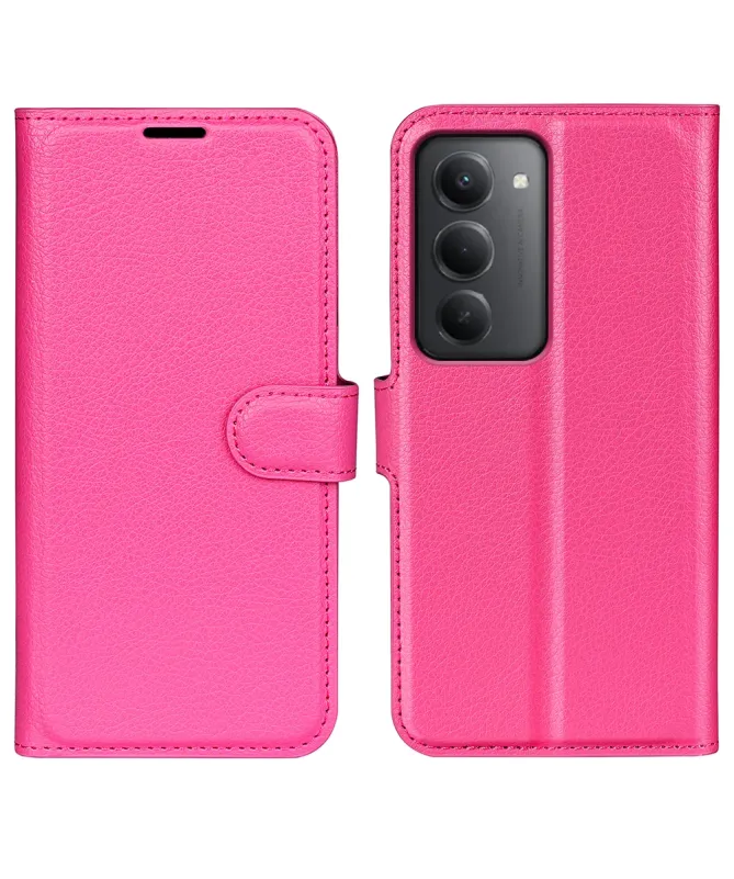 Housse Xiaomi Redmi 15 4G portefeuille style cuir