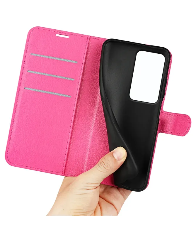 Housse Xiaomi Redmi 15 4G portefeuille style cuir